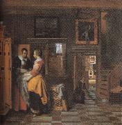 Pieter de Hooch The linen cupboard china oil painting reproduction